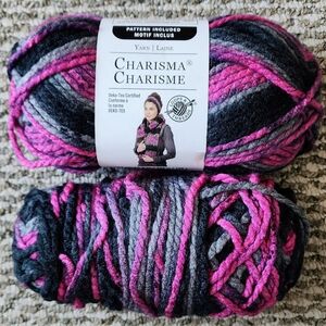 Charisma Black Raspberry Yarn